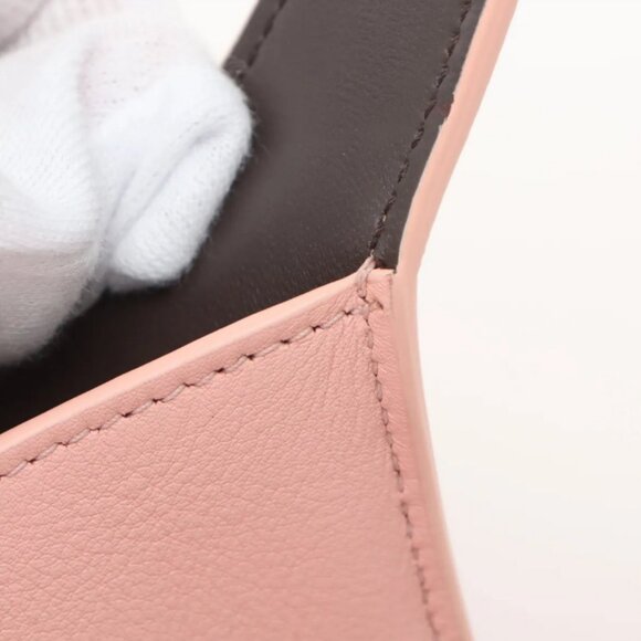 Ferragamo Hug Mini Leather Two-Way Handbag Nylund Pink - Picture 10 of 13